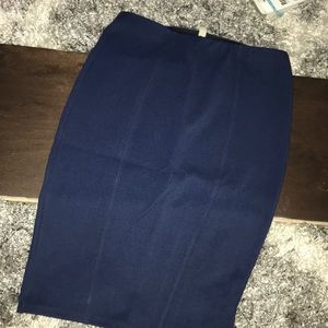 Blue Bodycon💎  skirt only !!